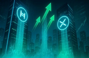 USDC on HBAR Spikes 2,150% as XRP Gains Momentum