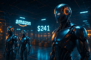 Amazon AI Robots Boost Innovation, Stock Eyes $241 Target