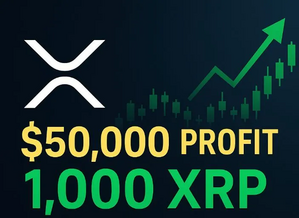 Analyst's XRP Prediction: $50,000 Profit on 1,000 XRP by Year-End
