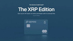 Gemini Launches Ripple XRP Credit Card