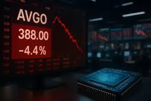 AVGO Stock: AI Boom Hits a Wall as Margin Warning Sinks Shares