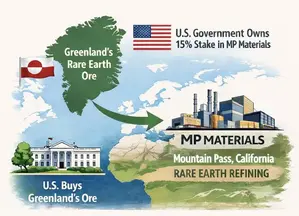 MP Materials Stock: A Multibagger If Greenland Comes to the USA