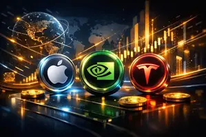 Tokenized Apple, Nvidia, Tesla Stocks Go Live in Abu Dhabi