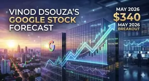 Vinod Dsouza’s Google Stock Forecast: May 2026 Could See $340 Breakout