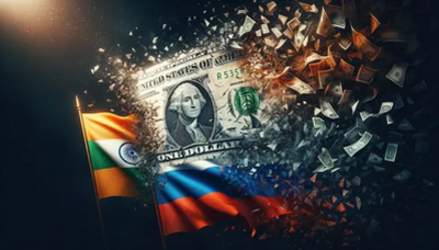 De-Dollarization: Russia-India Trade Nears $90 Billion & 90% Dollar-Free