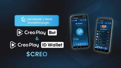 Creo Engine Unveils Latest Breakthrough: CreoPlay Bot and ID Wallet