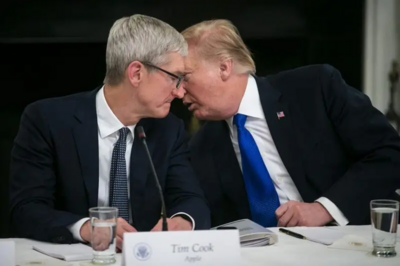 Apple Stock Hits $211 as Trump Tells Cook,“No Building in India”