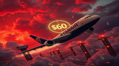 Ryanair Growth Threat: Tariff War Hits $60 Forecast