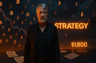 MSTR Slides as Strategy Bags 7,390 BTC, Faces Lawsuit, $1,800 Target Still In Sight