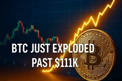 BTC Just Exploded Past $111K, Here's What's Driving It Now