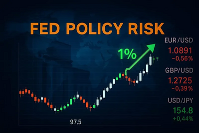 US Dollar Forecast: Index Rebounds 1% But Fed, Data Risks Loom