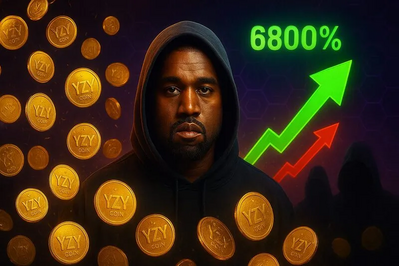 Kanye's YZY Explodes 6,800% Despite 94% Insiders