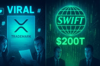 Viral XRP 'Patent' Actually Trademark As SWIFT Tests $200T Move