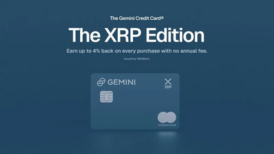 Gemini Launches Ripple XRP Credit Card