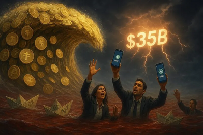 $35B Stablecoin Surge Amid USD Crisis