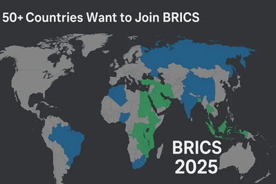 50+ Countries Want to Join BRICS: US Power Wanes