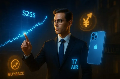 Apple Stock $255 Target Rises After iPhone Air Launch