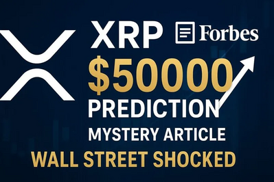 XRP $50,000 Forecast Revives Forbes' Hidden $59,472 Article