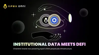 ApeX Protocol Integrates Chainlink Data Streams for RWA Perpetuals