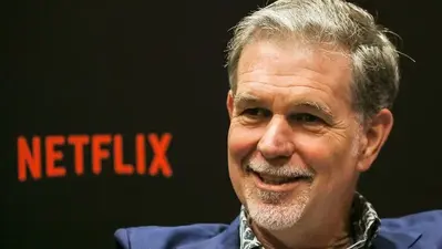 Netflix Stock Falls 9%, Co-Founder Reed Hastings Plans Board Exit