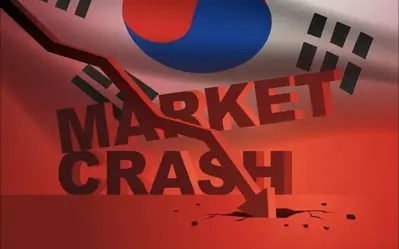 South Korea Stock Market Crashes 44% in 40 Days: Here's Why